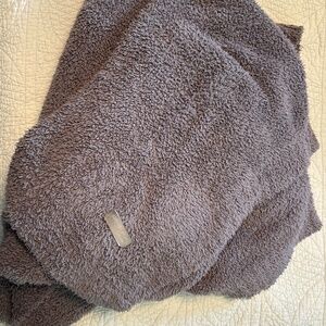 Large Barefoot Dreams Gray Blanket